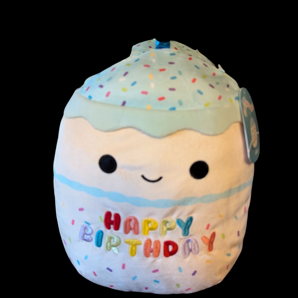 Squishmallows Blue Birthday Party Decoration Plush